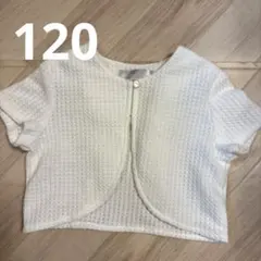 Petite Fleur カーディガン ホワイト 120