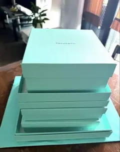 値下げ可能Tiffany & Co. ギフトボックス 5個セット Tiffany & Co. - ティファニー ギフトボックス セットの通販 by