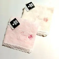 マリークワント♡デイジー♡抗菌防臭♡タオルハンカチ〈2枚〉【新品タグ付】