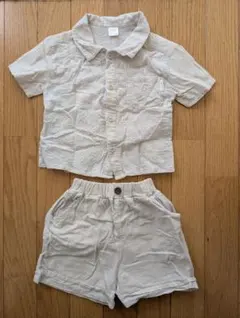 バースデイ　テータテート　レース　　ポロシャツ　ハーフパンツ　　セット　95