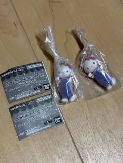 サンリオキャラクターズ ミニチュアチャーム　ハローキティ 2点セット