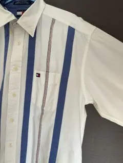 TOMMY HILFIGER ストライプチェックシャツ