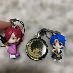 マギ スイングガチャ アラジン、練紅明　ジュダルストラップ 計3点セット