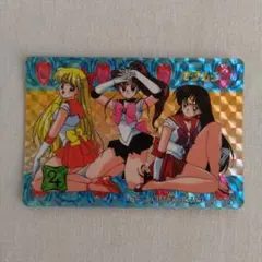 バンダイ当時物セーラームーンRカードダス平成レトロニッコリ笑ってハイポーズ