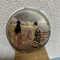 日本土産　コンパクトミラー　五条大橋