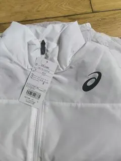 ASICS XA734 ウォーマージャケット S ホワイト　未使用品