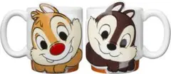 ディズニー　 チップとデール　LOVE ペア マグカップ 250ml