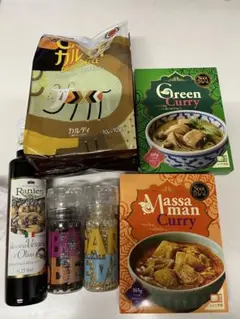 カルディ　詰め合わせ　ドリップコーヒー　カレー　オリーブオイル　スパイスのサムネイル