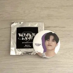 treasure ジョンウ Wonderland 缶バッジ