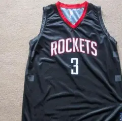 NBA ヒューストン・ロケッツ ゲームシャツ ブラック クリス・ポール