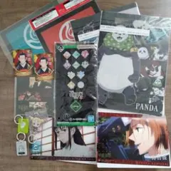 呪術廻戦　グッズ　まとめ売り　クリアファイル　キーホルダー　ポスター　色紙ほか