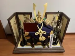 五月人形 兜 正絹 木彫竜 彫金 斑鳩の里 皇宸 青龍 20号 - メルカリ