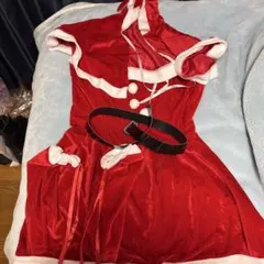 サンタ風コスチューム 赤