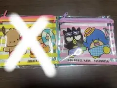 スシロー　はぴだんぶい　コラボ限定　ファスナーポーチ