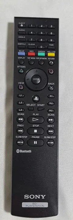 【完動品】PS3用 リモートコントローラ BDリモコン SONY純正