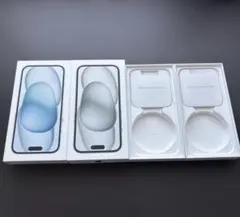 Apple iPhone 15 空箱セット 2箱