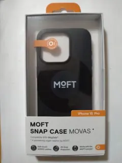 iPhone 15Pro対応 MOVAS™レザーケース（ジェットブラック）