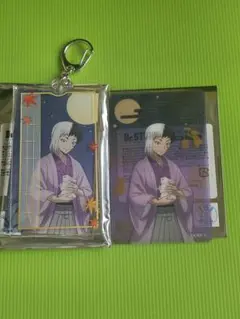 ドクターストーン Dr.STONE まねきねこ クリアカード キーホルダー ゲン