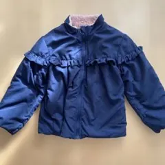 ネイビー フリル付き ジャケット　120cm アウター　女の子