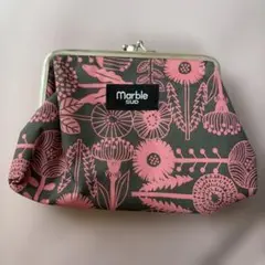 Marble SUD がま口ポーチ 花柄 北欧風 コスメ 小物入れのサムネイル