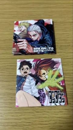 SAKAMOTODAYS ダンダダン　ナツコミ　ツインステッカー