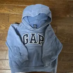 GAP フード付きトレーナー XXS/TP ブルー