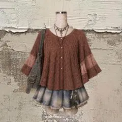 美品❤︎NEO森ガール コケット アクシーズファム 半袖 レース カーディガンのサムネイル
