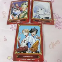 ジャンプフェア　特典　限定　非売品　3枚カードセット