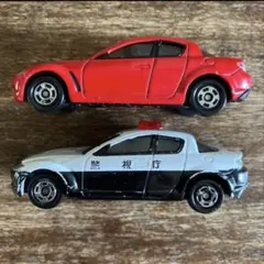 トミカ 廃盤 セット スポーツカー RX-8 パトロールカーのサムネイル