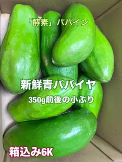 青パパイヤ5kg‼️箱込み めいちゃん専用 - メルカリ