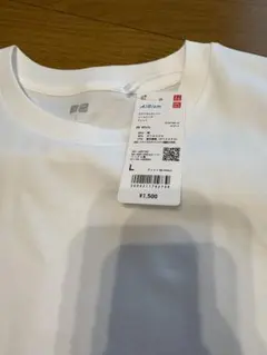 新品　UNIQLO　メンズ　タンクトップ　ノースリーブ　白　Lのサムネイル
