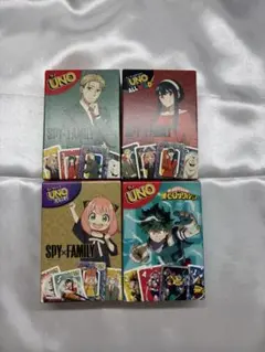 ハッピーセット UNO スパイファミリー3種 ヒロアカ緑谷出久
