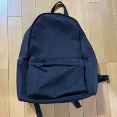 無印良品　黒　リュック