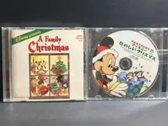 ディズニー クリスマスCD 2枚セット ミッキー ミニー 英語 日本語