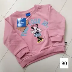 ❇️size：90❇️　Disney❤minnie　裏毛トレーナー