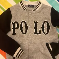 POLO 110サイズ 裏起毛フリース スタジャン