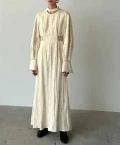 VINTAGE FLOWER SATIN ONEPIECE　CLANEのサムネイル