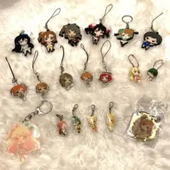 ラブライブ! 他 ラバーストライプ、キーホルダー おまとめ売り