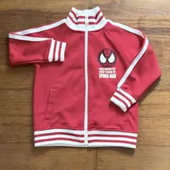 【美品】USJ スパイダーマン 110 ジャケット アウター 赤