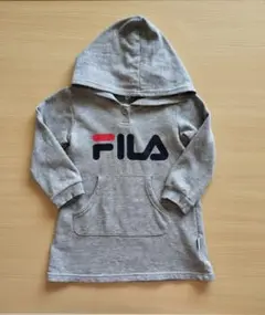 FILA フード付きパーカー トレーナー　95cm 秋〜冬　あったか素材　裏起毛