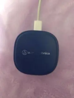【ジャンク品】オーディオテクニカ ATH-SQ1TW ワイヤレスイヤホン 青