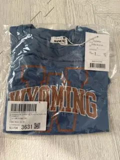 新品未使用品 タグあり ロンパース ロゴあり WYOMINGロンパース 青 70