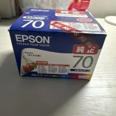EPSON 純正 インクカートリッジ 70M - メルカリ