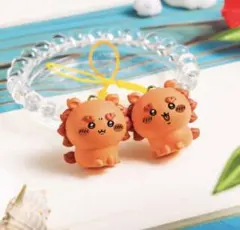 【ラスト一点】ちいかわ☆あうんシーサー☆根付ストラップ