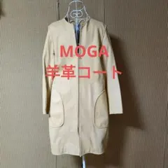 MOGA モガ　コート　ロングコート　革コート　レザー　レディース　婦人用のサムネイル