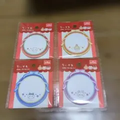 【新品未開封】ちいかわ ふせん ダイカット 全4種 コンプリート セット