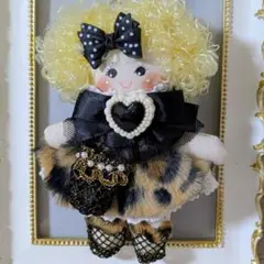 キーホルダー♡チャーム♡ストラップ♡ハンドメイドドール♡カントリードール♡