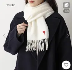 【Ami Paris】ピンク♡マフラー♡新品未使用最終値下げ！！！！ ピンク系 AMI PARIS(アミ パリス) マフラー・ストール(レディース