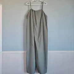 アメリカンホリック キャミワンピ オーバーオール カーキ