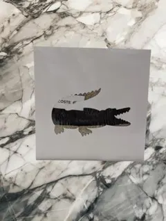 【新品】LACOSTE ラコステ ハンカチ ベージュ